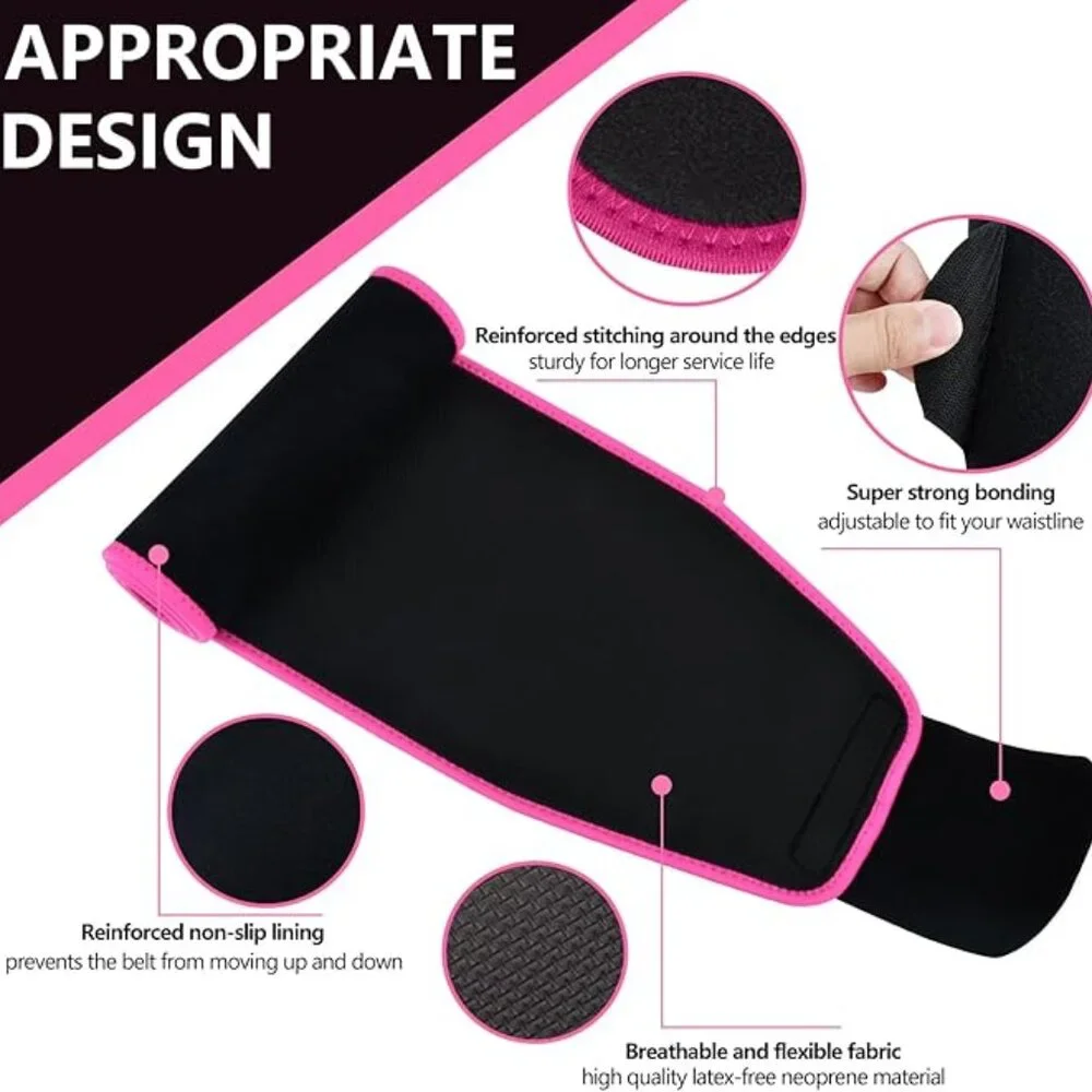 Women Sweat Band Waist Trimmer